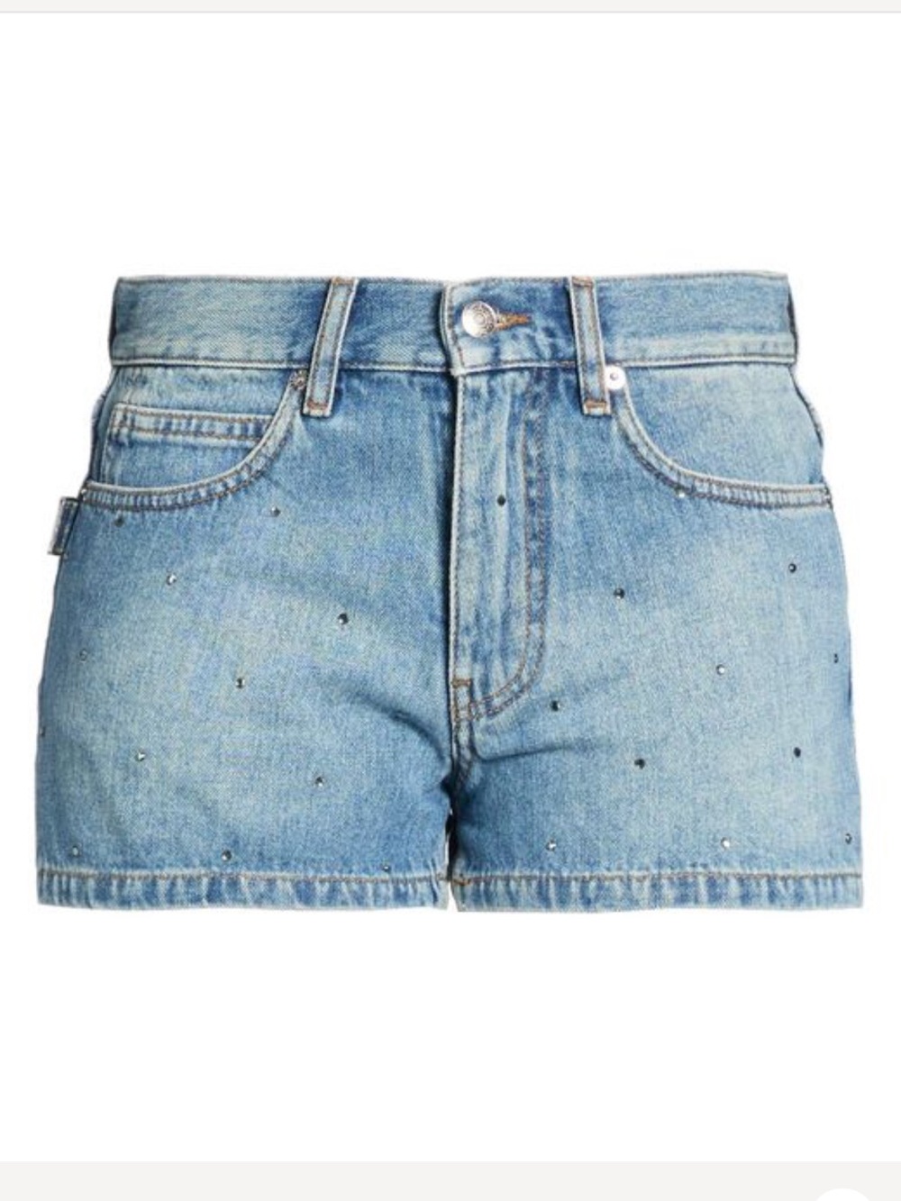 Zadig&Voltaire
rhinestone-embellished denim shorts